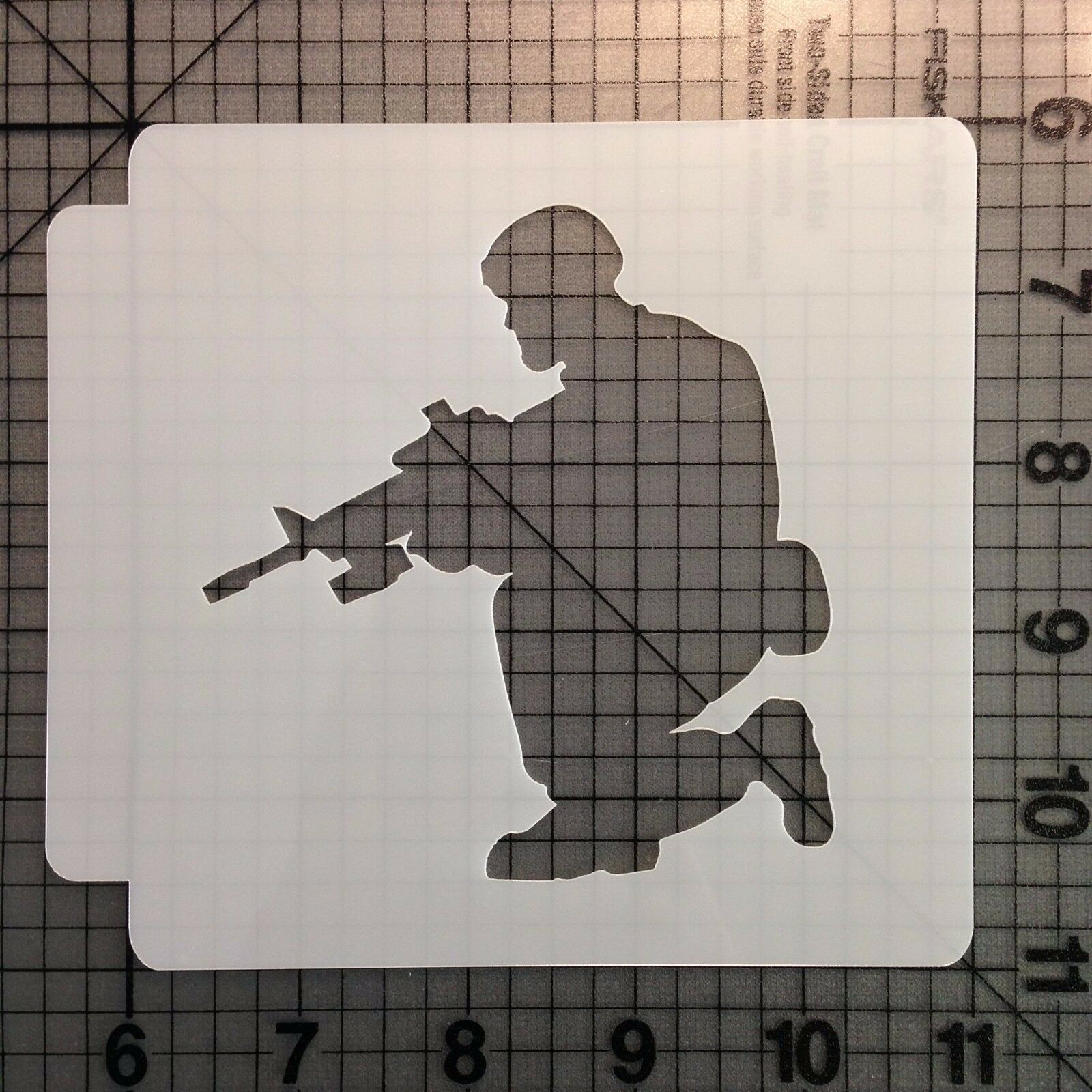 Soldier 104 Stencil  - $3.50+