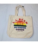 LL Bean Wicked Shoppah Outdoor Goods Since 1912 Cotton Tote Bag New with... - $49.49