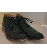 Mens 8.5 Bruno Marc Marlon-H Black Leather Business Casual Dress Shoes - $25.75 CAD