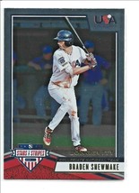 Braden Shewmake 2019 Usa Stars & Stripes Longevity Baseball #99 High End - $6.25