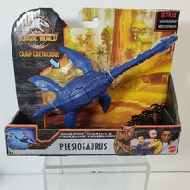 Jurassic World Camp Cretaceous Plesiosaurus New Blue Mattel Water Dinosaur - £14.69 GBP