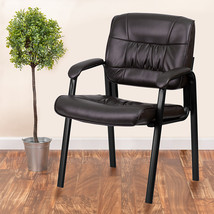 Brown Leather Side Chair BT-1404-BN-GG - £94.28 GBP