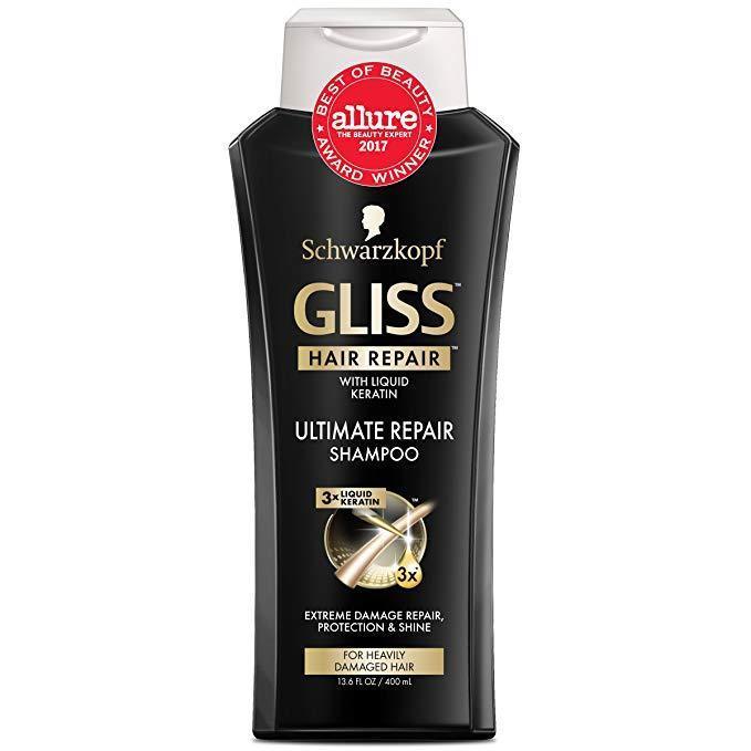 Schwarzkopf Gliss Hair Ultimate Repair Shampoo, 13.6 Oz (4 Pack) - $16.14