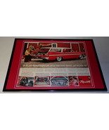 1959 Plymouth Wagon Framed 11x17 ORIGINAL Vintage Advertising Poster - £54.60 GBP