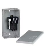 GE 70 Amp 2 Space 4 Circuit Indoor Enclosure Main Lug Circuit Breaker Panel - $377.33 MXN