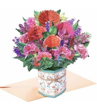 Domore Mothers Day Card, Mothers Day Gifts Displayable Pot of Flowers Pop Up - £8.03 GBP