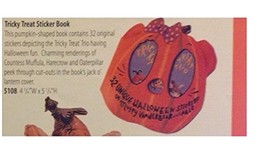 Muffy VanderBear Halloween Tricky Trio Sticker Book #5108 - £6.36 GBP