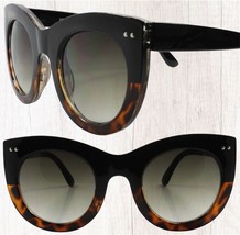 Oversized Retro Stylish Womens Round Cat Eye Sunglasses Black & Tortoise... - $13.53 Oversized Retro Stylish Womens Round Cat Eye Sunglasses Black & Tortoise... - $13.53
