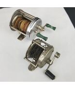 vintage fishing reel lot x2 Bronson Comet etc Casting Reel - $642.61 MXN