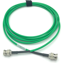 3Ft 3G/6G Hd Sdi Mini RG59 Cable, BNC-BNC Belden 1855A Cable- Green - £24.14 GBP