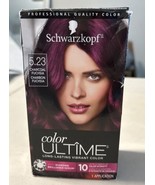 Schwarzkopf 5.23 Charcoal Fuchsia Color Ultime Permanent Hair Color Cream - $9.49