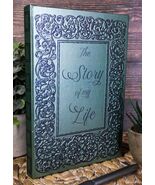 The Story Of My Life Rococo Gothic Scroll Art Embossed Blank Page Journa... - $372.87 MXN