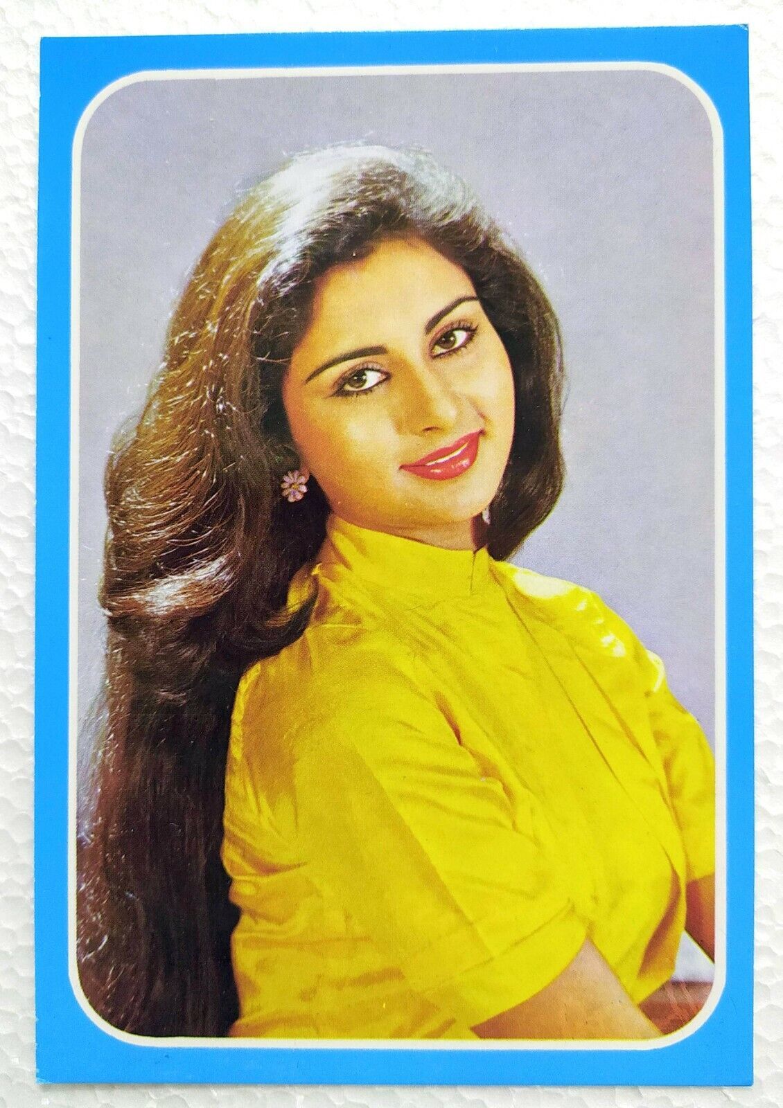 Bollywood Actor Actress Poonam Dhillon Post card Unposted Postcard India... - $7.99