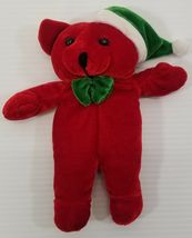 I) Vintage Genich International Inc Red Santa Christmas Bear Pellet Stuf... - $9.89