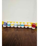 9 Crocheted Eggs With Chicks Inside - $34.65