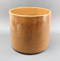 Gainey AC-12 Orange Speckled Umber Architectural Pottery Planter Mid Cen... - $689.99