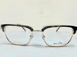 New MAX COLE MC-1527 Col.10 Tortoise &amp; Gold Eyeglasses 53/19/135 - $39.55