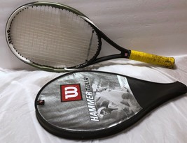 Wilson Hyper Carbon Hammer Tour 5.0 110&quot; Racquet Racket 27.5&quot; Long w/Case - £31.30 GBP