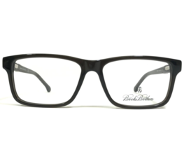 Brooks Brothers Eyeglasses Frames BB2025 6085 Black Brown Rectangular 53... - $74.22