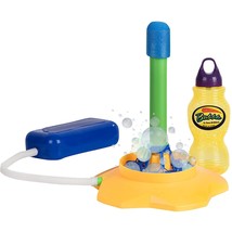 Rocket Launcher Bubbles Outdoor Toys For Kids - 8.5 Oz Bubble Solution Included- - £27.32 GBP