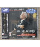 Herbert Von Karajan New Year&#39;s Eve Concert 1983 DVD Japan w/ OBI 4547366... - £20.19 GBP