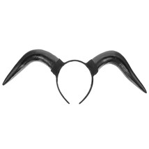 Womens Headband Bull Ears Horns Headband Gothic Antler Hair Hoop Forest Animal H - £28.76 GBP
