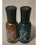 2 Sally Hansen Hard As Nails Xtreme Wear Nail Polish- Rose Bold #172/jaz... - $218.95 MXN