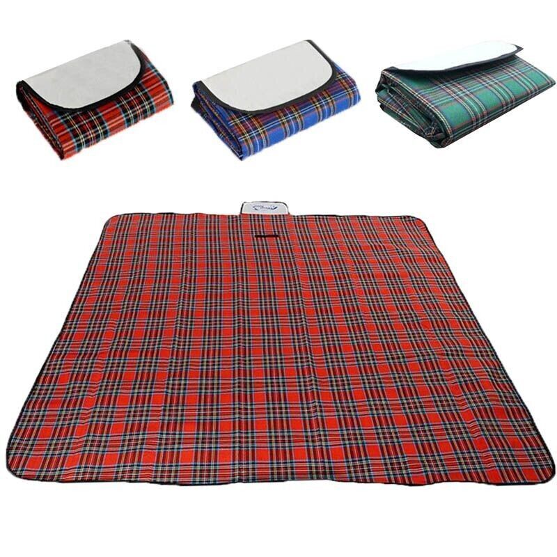 Primary image for Camping Picnic Blanket TPU Nylon Foldable Waterproof Travel Sleeping Beach Mat