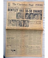 Terrorist Attack House of Representatives March 2 1954 Cincinnati Post N... - $70.13