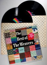 The Weavers - The Best of (1980) 2-LP Vinyl • Greatest Hits, Pete Seeger - $11.61