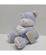 Bright Inspirations Purple Kitty Cat Prayer Friends Plush Kids II - NO S... - $452.76 MXN