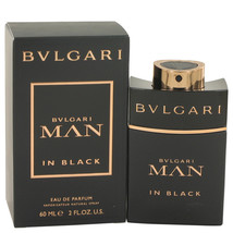 Bvlgari Man In Black by Bvlgari Eau De Parfum Spray 2 oz for Men - £65.75 GBP