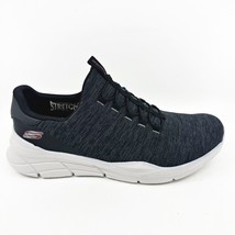 Skechers Equalizer 4.0 Voltis Black Gray Mens Size 10 Slip On Sneakers - £48.07 GBP