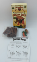 Disney Frontierland Lean-To Lincoln Logs 42 Piece Complete - £56.31 GBP