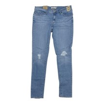 Levi&#39;s Womens J EAN S 711 Skinny Distressed 31X30 (12) Medium Mid Rise Stretchy - £15.76 GBP