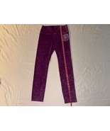 Victoria Secret PINK Ultimate High Waist Full Length Leggings Purple Aci... - $49.49