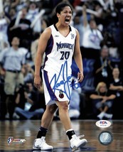 Kara Lawson Signed WNBA 8x10 photo PSA/DNA Autographed Sacramento Monarchs - £78.65 GBP