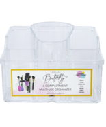 Clear 6-Compartment Multipurpose Organizer 6.75in x 3.75in - $188.16 MXN