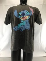 Disney Stitch T-shirt Men&#39;s Size XL Gray KG Lilo &amp; Stitch Experiment 626 - £11.73 GBP