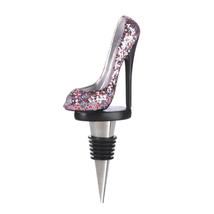 GLITTER SHOE WINE BOTTLE STOPPER - $24.95