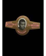 JOE LOUIS 1979 Spanera Belgian Cigar Band BOXING RARE GOLD/PINK Type #7 - €17,64 EUR