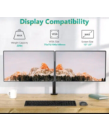 Dual Monitor Desk Mount, WALI Model M002-Used, Perfect Condition - $411.68 MXN