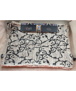 CYNTHIA ROWLEY GHOSTS (4) BLACK BEIGE 100% COTTON PLACEMATS NWT 13”x19” - £26.93 GBP