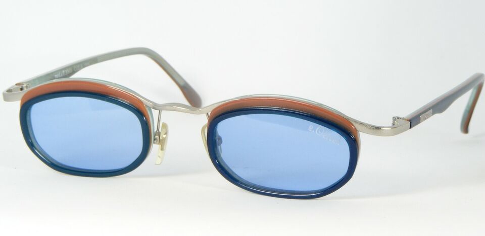 s. Oliver 3905 3  BLUE /TAWNY /SILVER /MINT SUNGLASSES W/ BLUE LENS 43-1... - $29.70