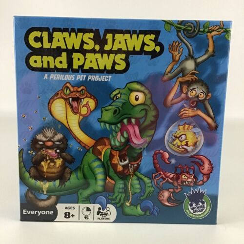 Claws Jaws Paws Perilous Pet Project Game Animal Fun 2016 Haywire New SEALED - $44.50
