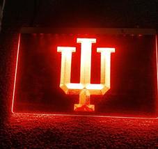 Indiana University IU LED Neon Sign Hang Signs Wall Home Decor, Light Décor Art - £20.77 GBP+