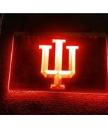 Indiana University IU LED Neon Sign Hang Signs Wall Home Decor, Light Dé... - £20.77 GBP+