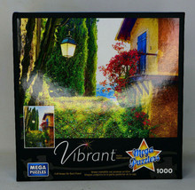 Vibrant Mega Puzzlers Provence Italy 1000 Piece Jigsaw Puzzle Sealed  - £10.17 GBP