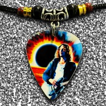 Chris Cornell Aluminum Guitar Pick Necklace with Optional Matching Earrings - £11.37 GBP+