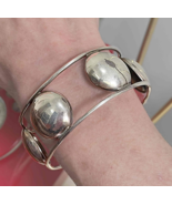 1970s Vintage OOAK Silver Bangle Unisex Bangle Gift - $750.75 CAD